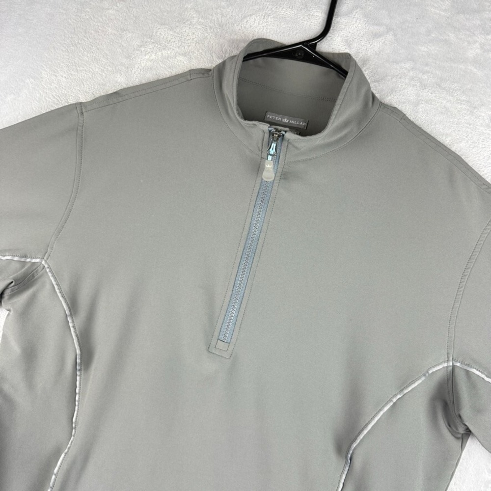 Peter Millar Jacket Mens Medium Element 4 Wind Softshell Pullover E4 Windbreaker